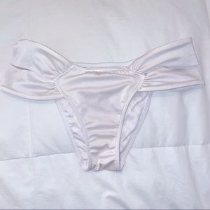 Victoria’s Secret white bikini bottoms